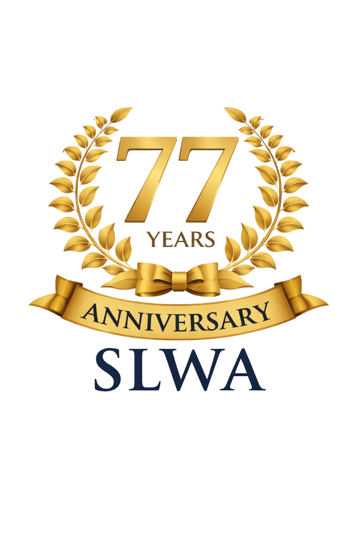 SLWA 77th Anniversary Logo 2026